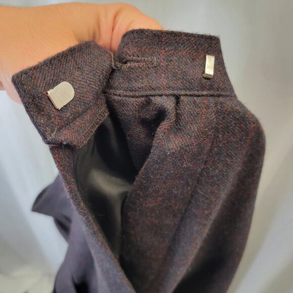 Tailored by Handmacher Vintage 80s Wool Skirt Suit Union Made, 14 - Picture 15 of 15